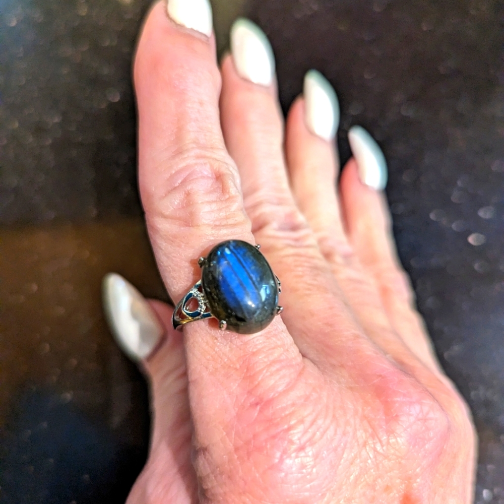 Labradorite Ring